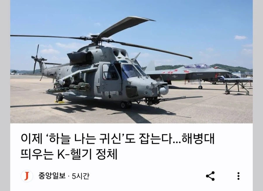 드디어 공군에 대한 공포를 극복하게 된 해병대