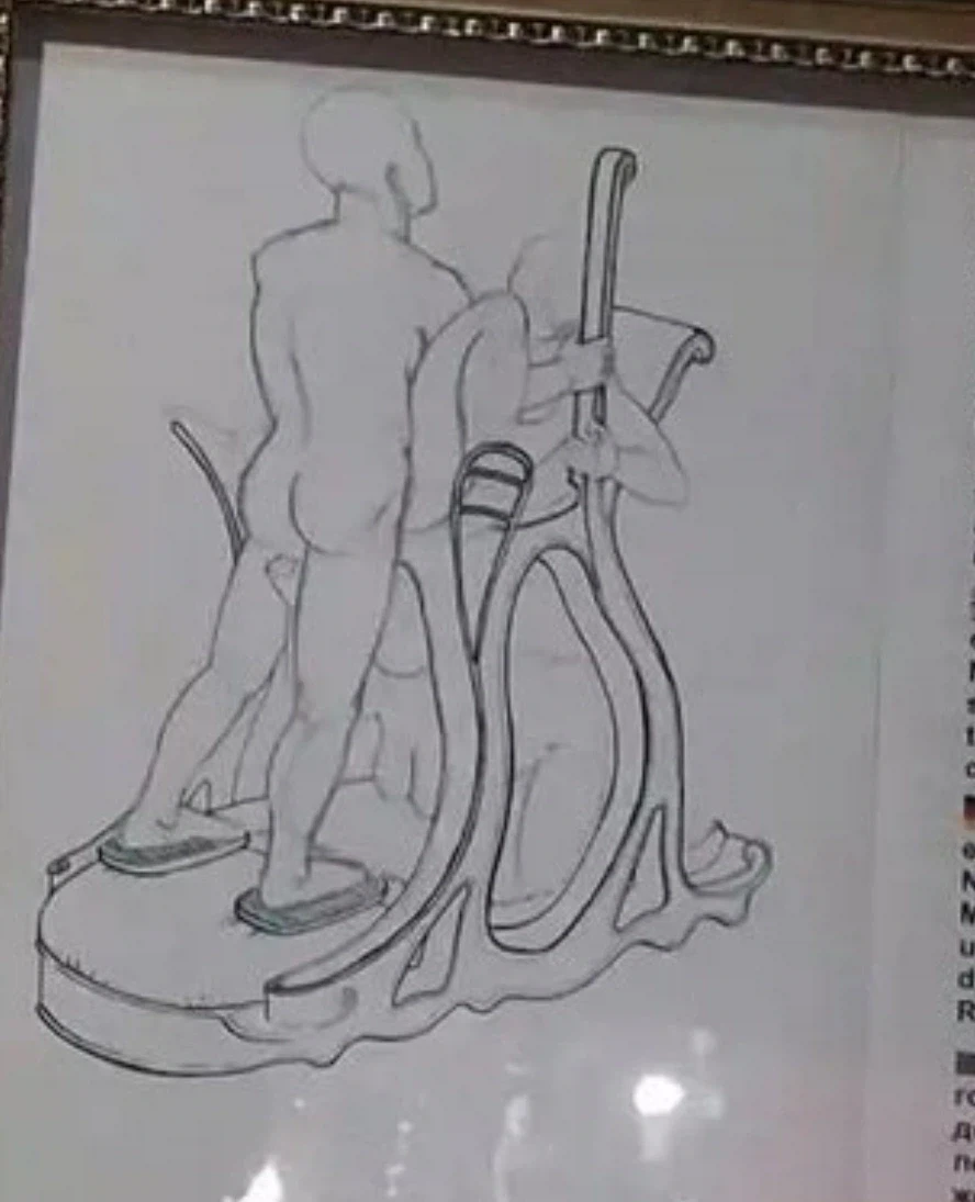 영국 왕실에서 쓰였다는 성인용품 의자.x - 이미지 4