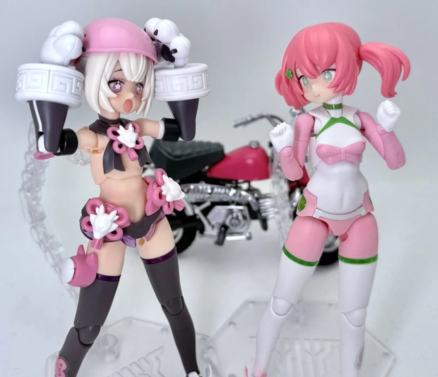 [코토부키야] PUNI☆MOFU 레이싱 마오 with 혼다 Z50J 샘플 사진 2 - 이미지 2