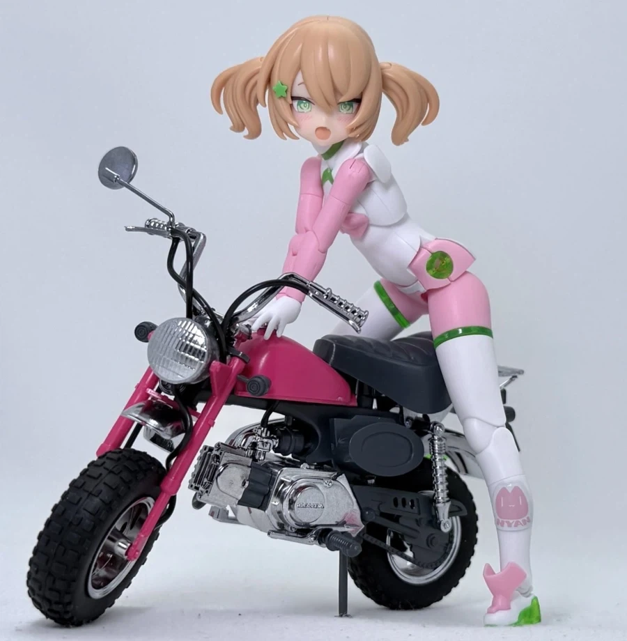 [코토부키야] PUNI☆MOFU 레이싱 마오 with 혼다 Z50J 샘플 사진 2 - 이미지 3