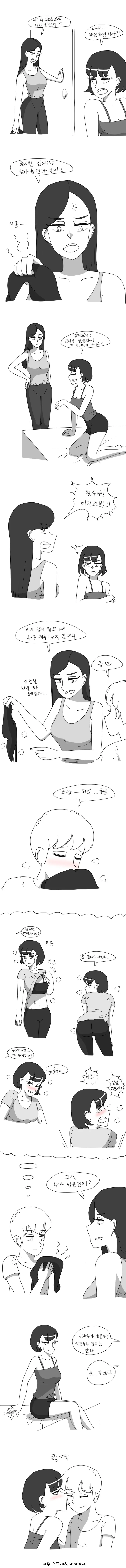 큰누나와 작은 누나가 싸우는 Manga