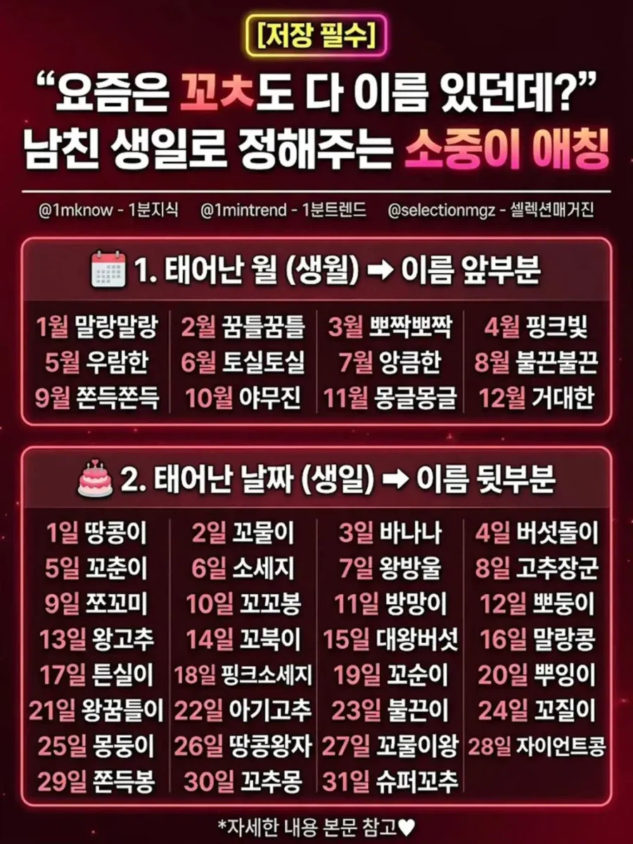 여친이 불러주는 내 애칭 - 이미지 2