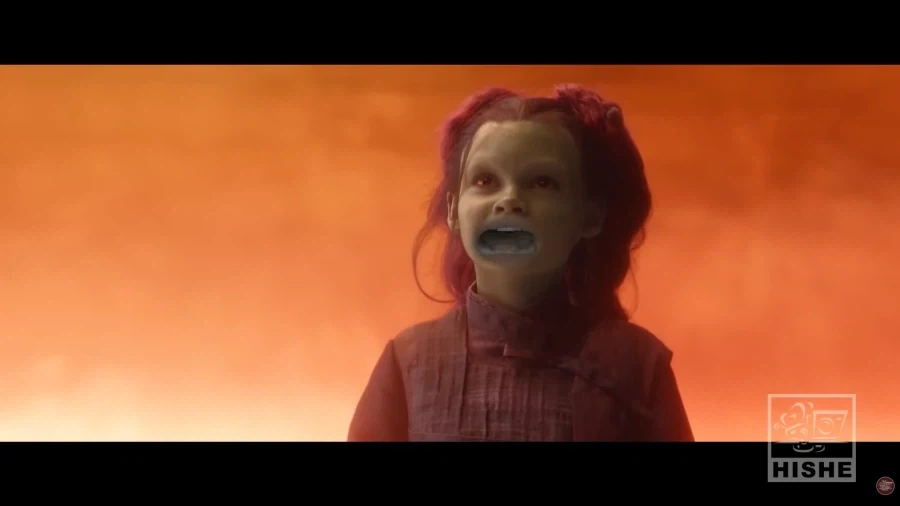 MCU) 타노스를 비판하는 어린 가모라