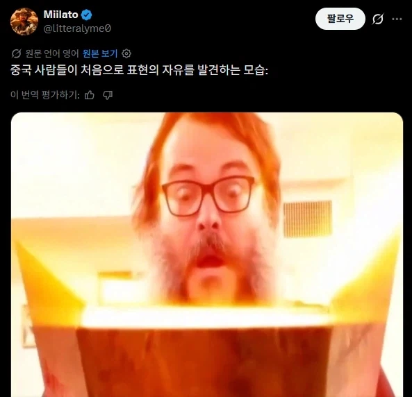 드디어 무언가를 깨달은 중국인 - 이미지 2