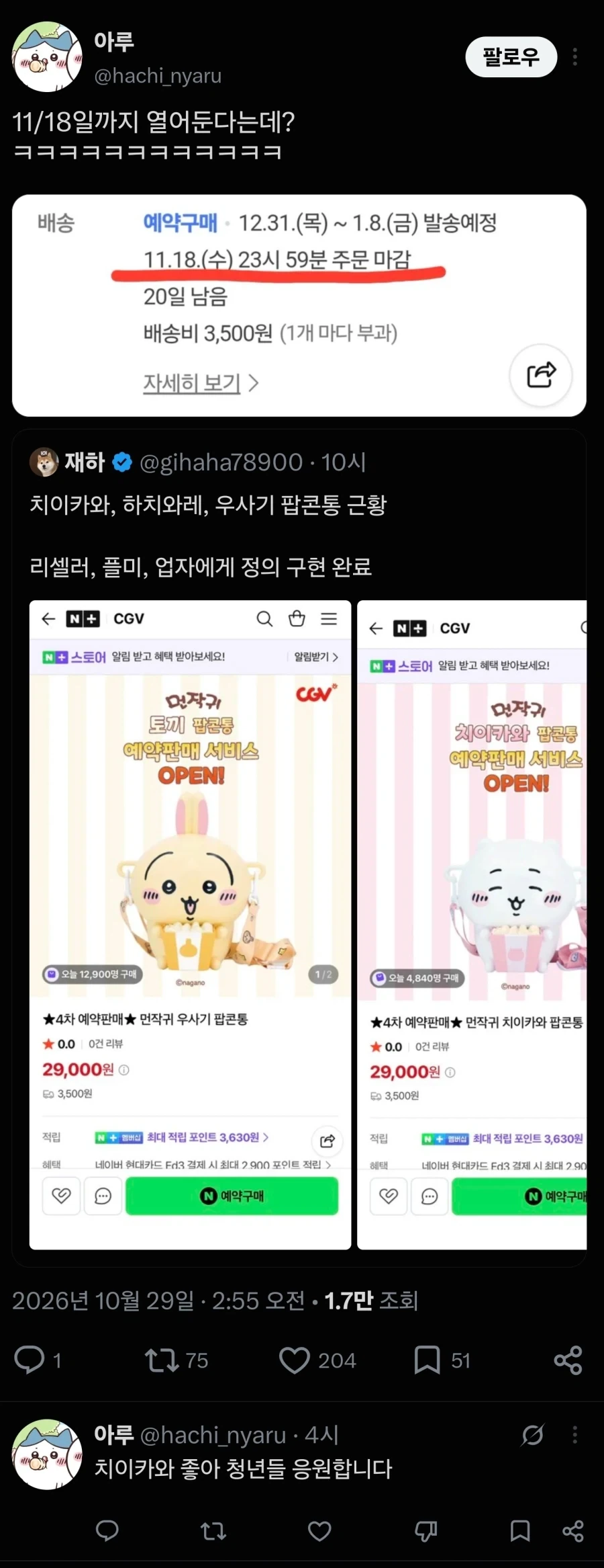 세상에서 제일 치이카와를 좋아하는 나라.JPG