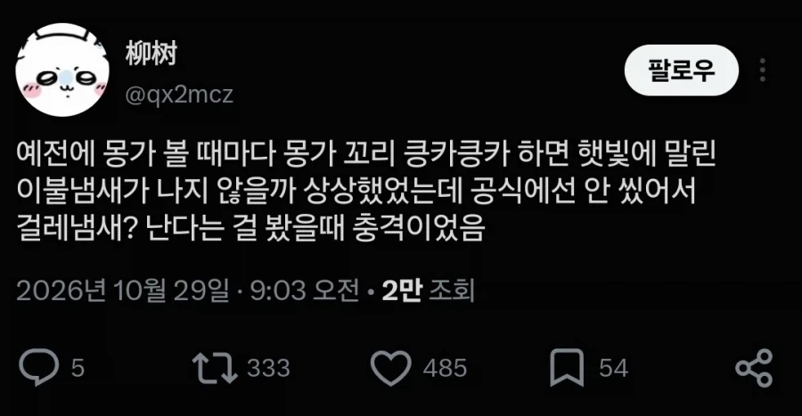 치이카와)공식설정