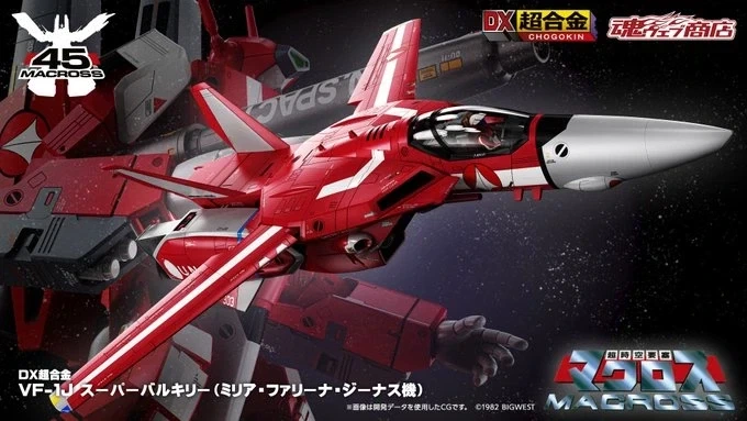 [반다이 혼웹상점] DX 초합금 VF-1J 슈퍼 발키리 밀리아기 - 이미지 9