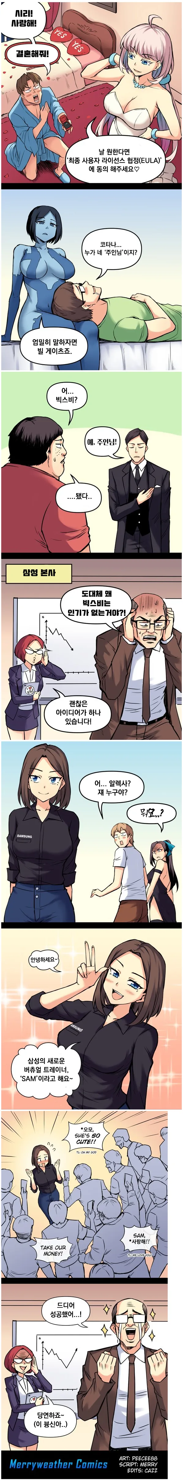 각 회사별 AI비서.Manhwa