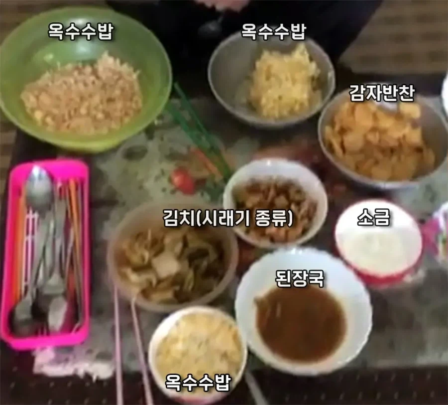 북한에서 잘사는 집 밥상사진 유출 ㄷㄷ - 이미지 2