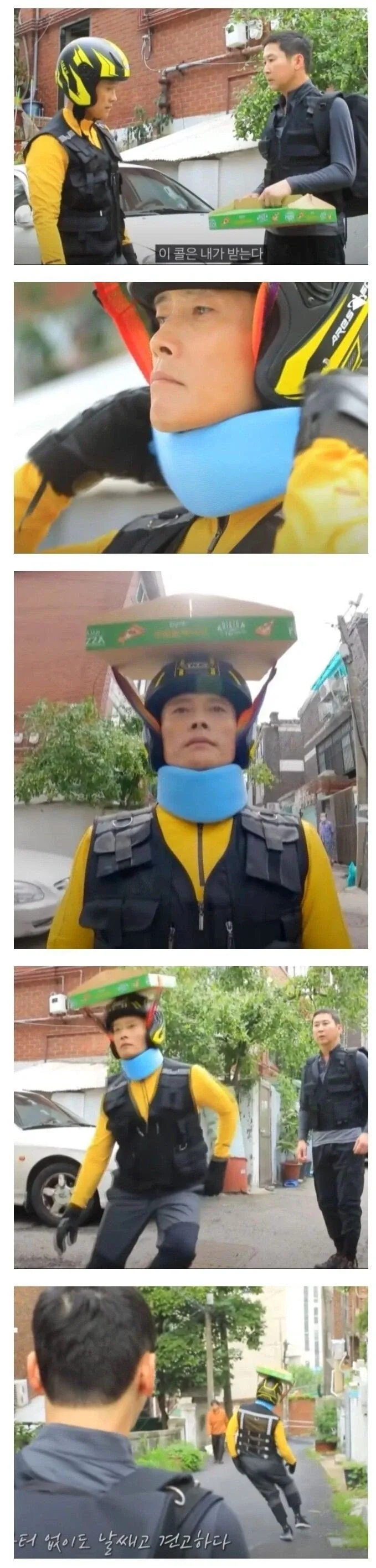 매즈 미켈슨이나 이병헌이나 극중에서는 되게 진지한 역만 맡는데