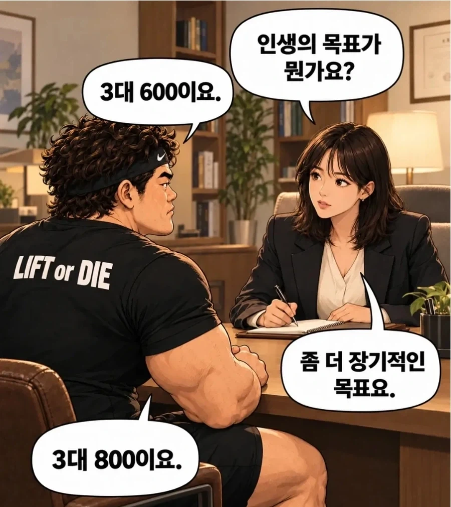 헬창의 마인드