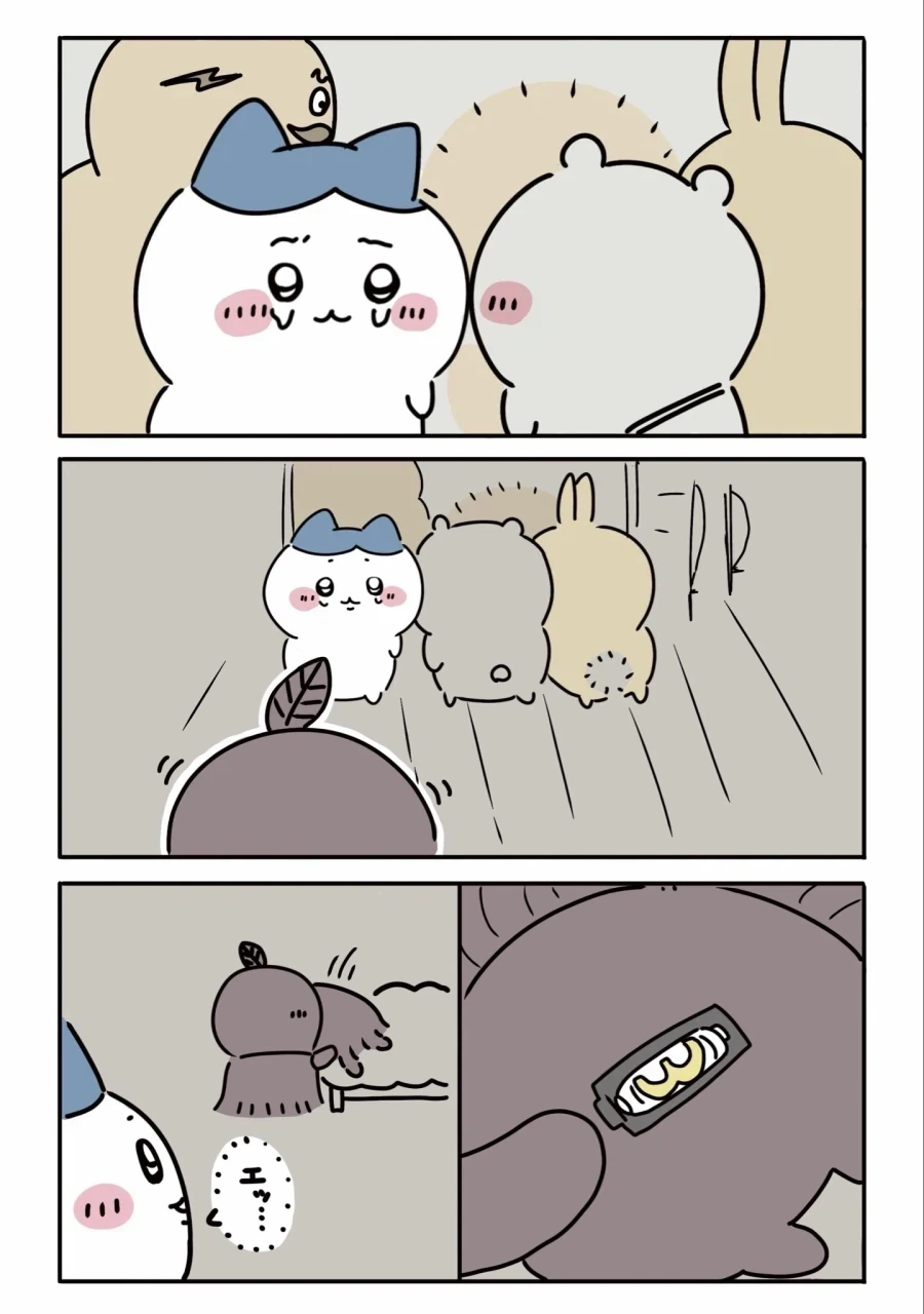 치이카와) 만약 극장판에서 본게 하치와레일 경우.manhwa