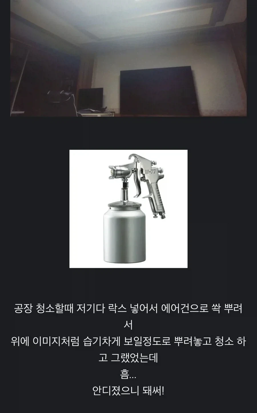 청소만 하면 띵하고 어지러워서 자던 디씨인