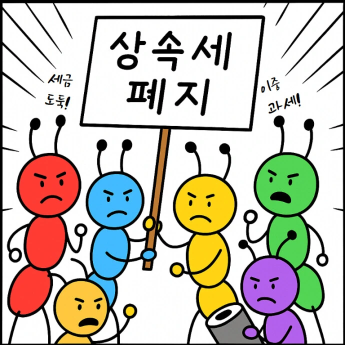 부자를 걱정하는 개미들 만화.manhwa - 이미지 2