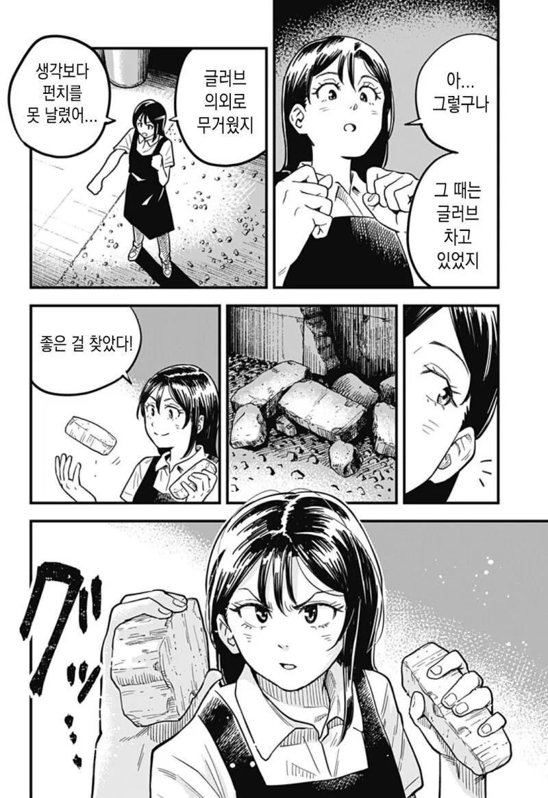 여고생이 복싱 배우는 만화 - 이미지 29