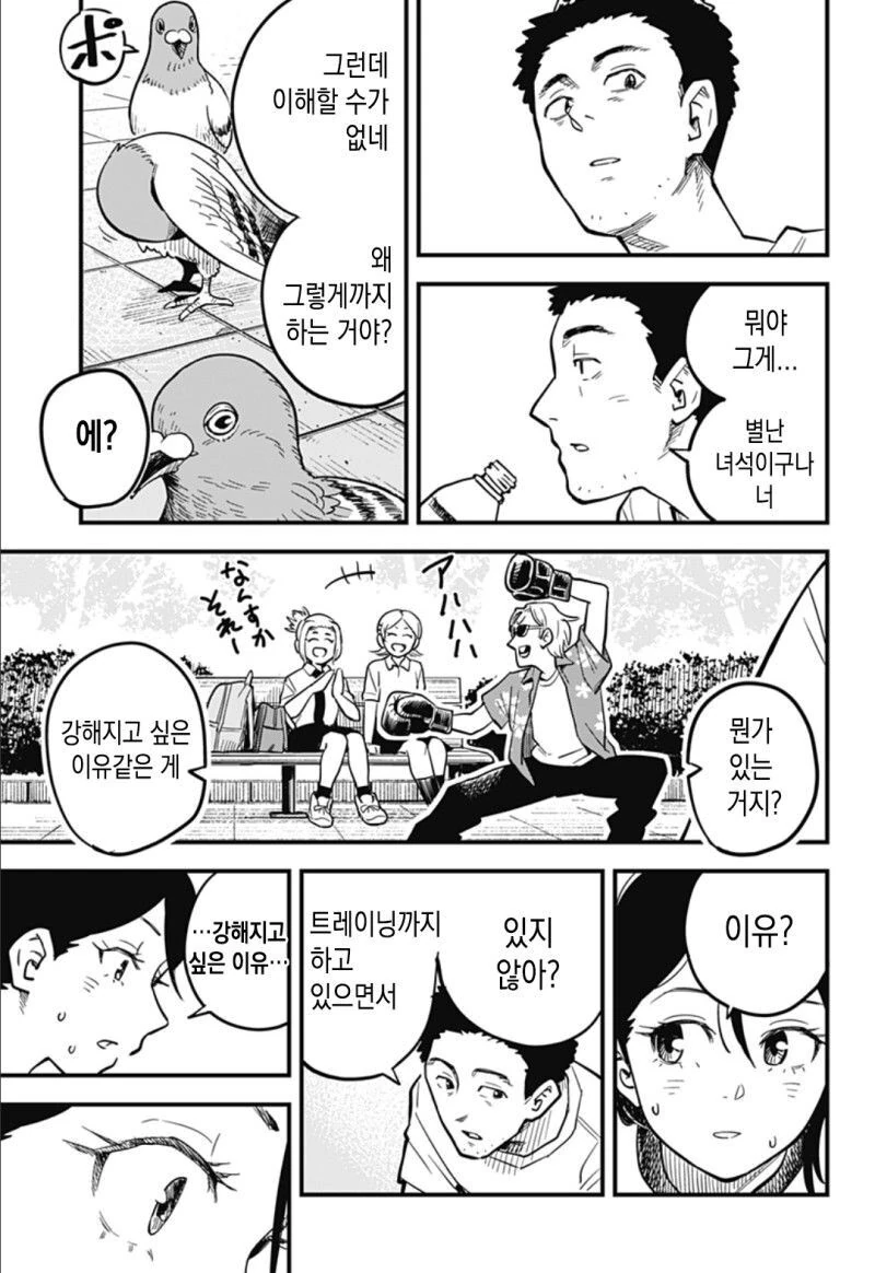 여고생이 복싱 배우는 만화 - 이미지 44