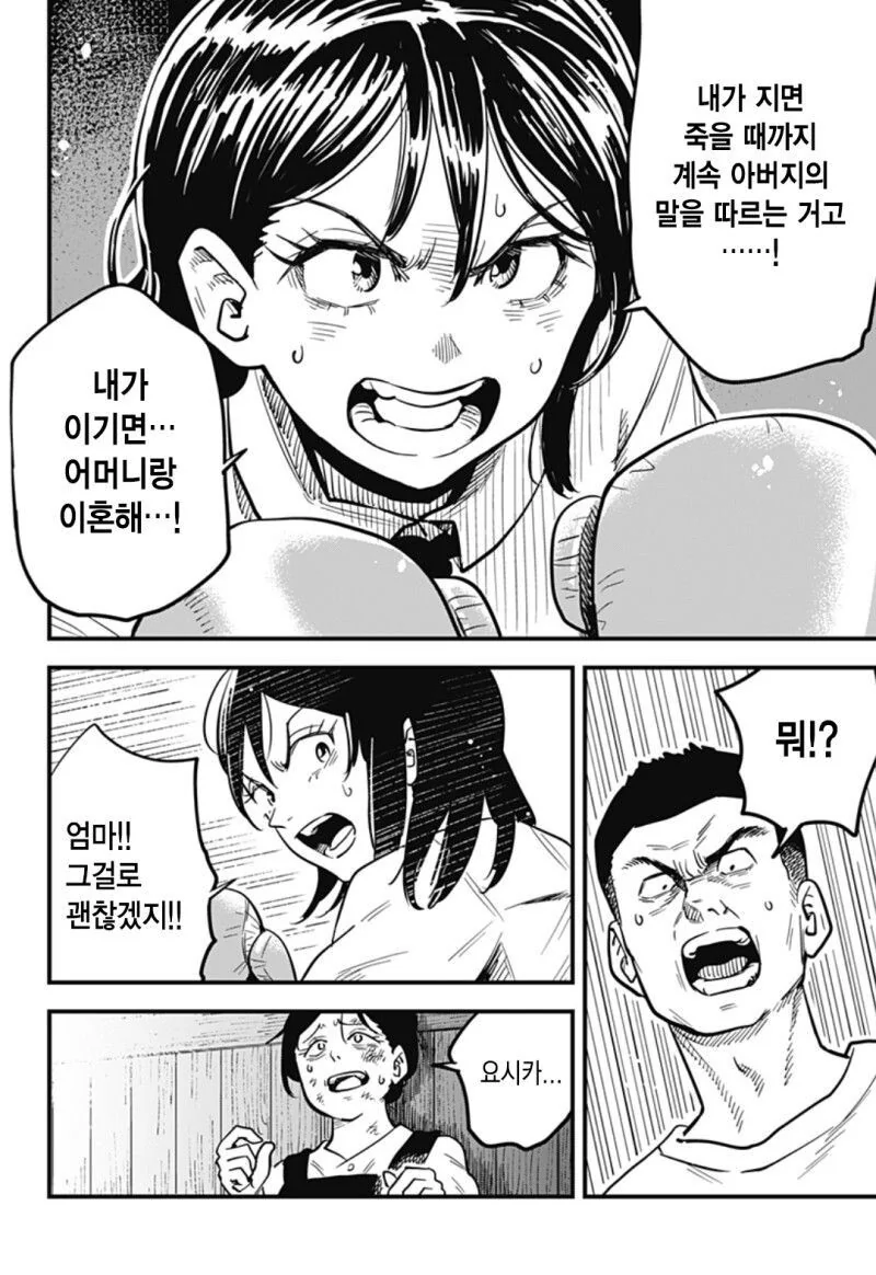 여고생이 복싱 배우는 만화 - 이미지 61