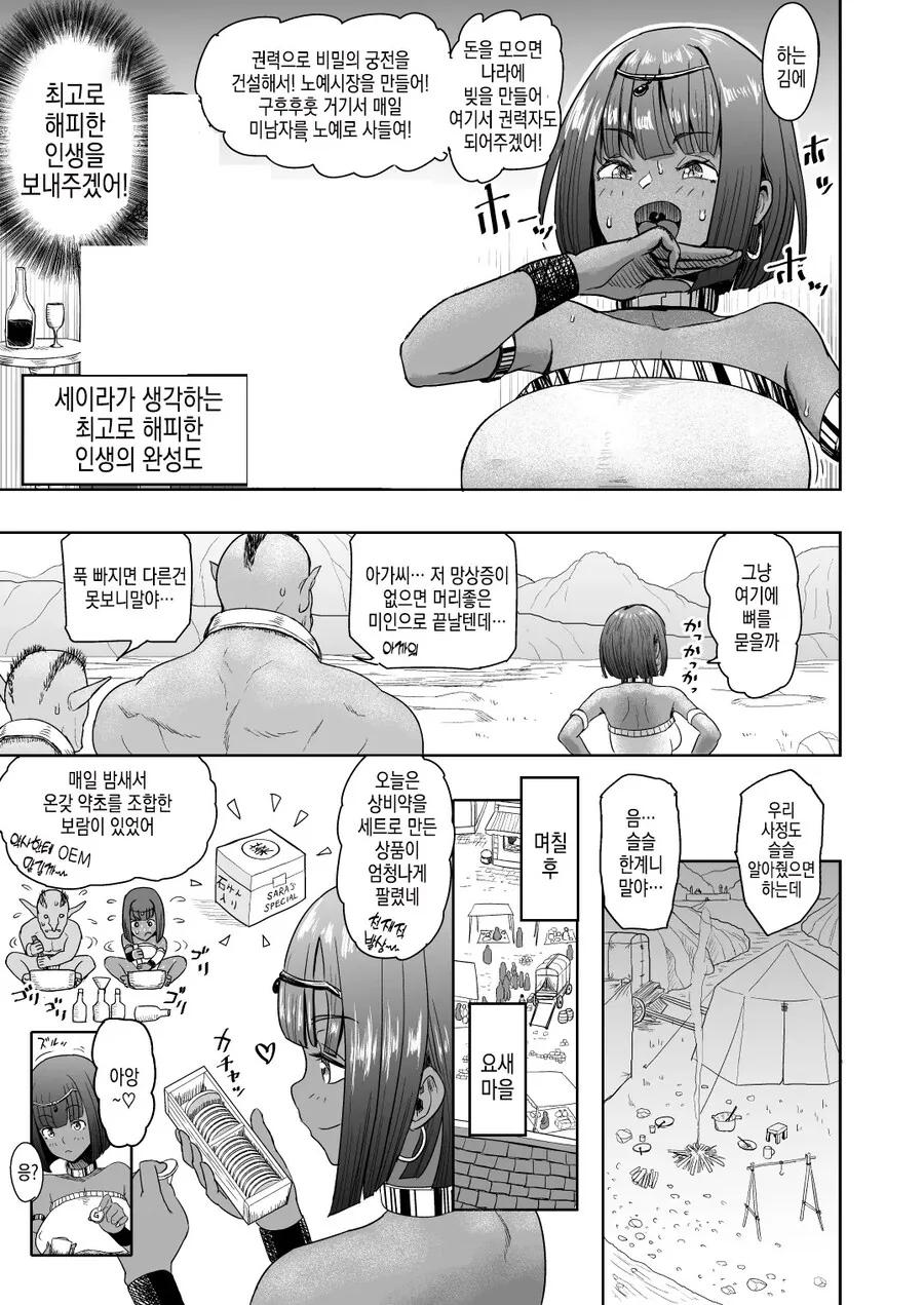 오크와 고블린과 함께 다니는 여행 상인 세이라.manhwa - 이미지 7